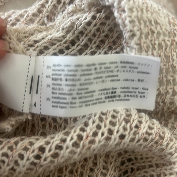 Zara WIDE-LEG CROPPED KNIT TROUSERS
Size M - Picture 7 of 7